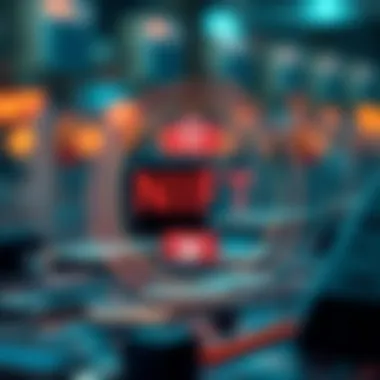 Diagram of a smart contract execution