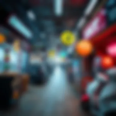 A visual representation of various NFT marketplaces