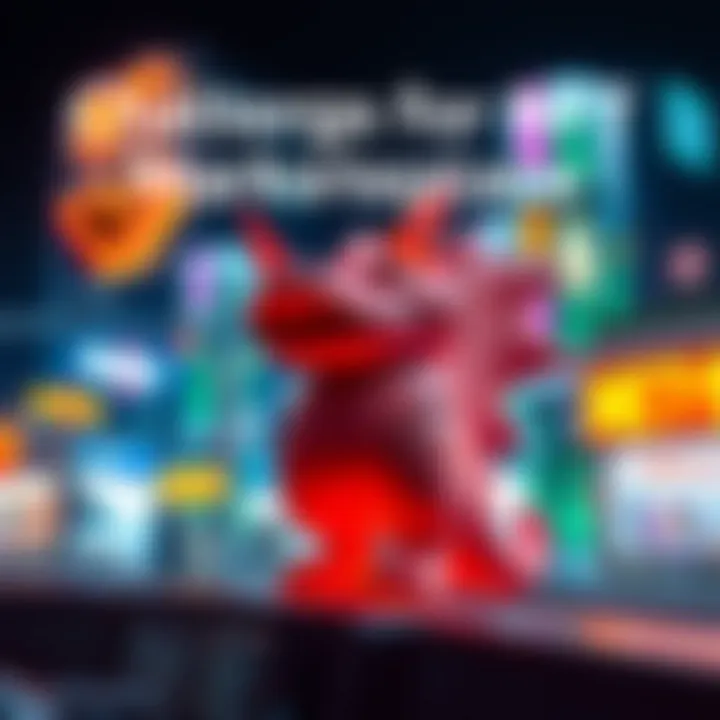 Visual analysis of challenges faced by NFT platforms