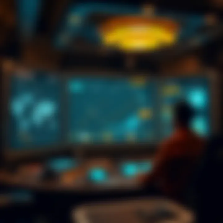 Visual representation of the OpenSea platform interface