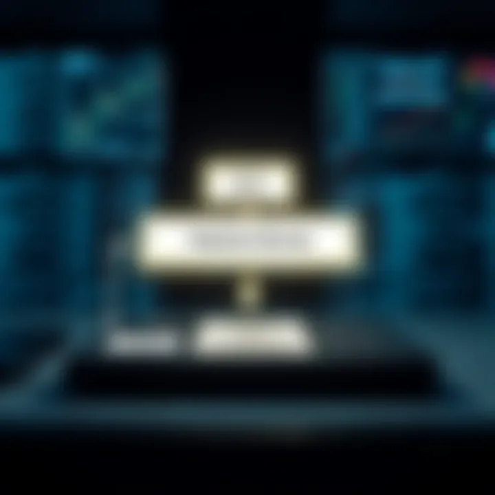 Illustration of an order book's structure and components