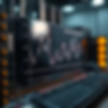 Graph depicting performance optimization techniques