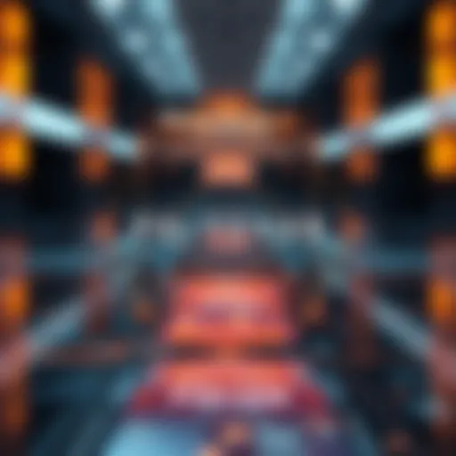 Conceptual representation of Polygon in blockchain technology