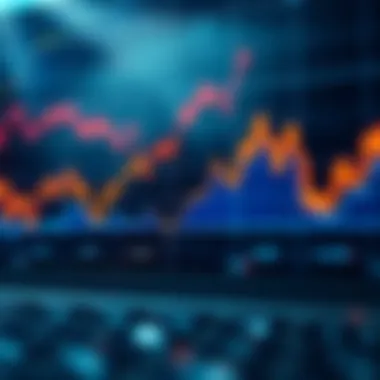 Price Fluctuations and Volatility in Cryptocurrency Graph illustrating price fluctuations and volatility in cryptocurrency assets.