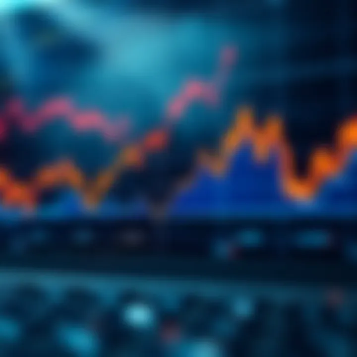Price Fluctuations and Volatility in Cryptocurrency Graph illustrating price fluctuations and volatility in cryptocurrency assets.