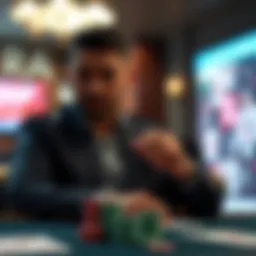 Strategic decision-making in poker using a push-fold chart