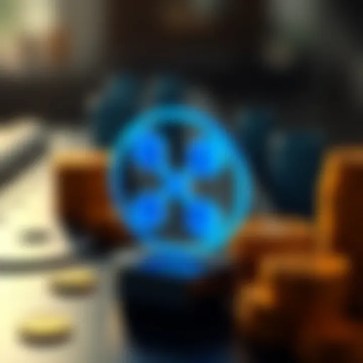 Business strategy planning with Ripple's logo