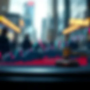 Graph showing market fluctuations related to Ripple's legal outcome