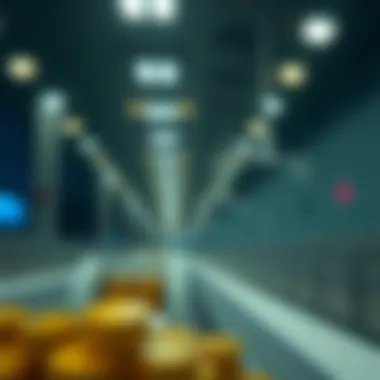 Illustration of transaction speed improvement through Rollups