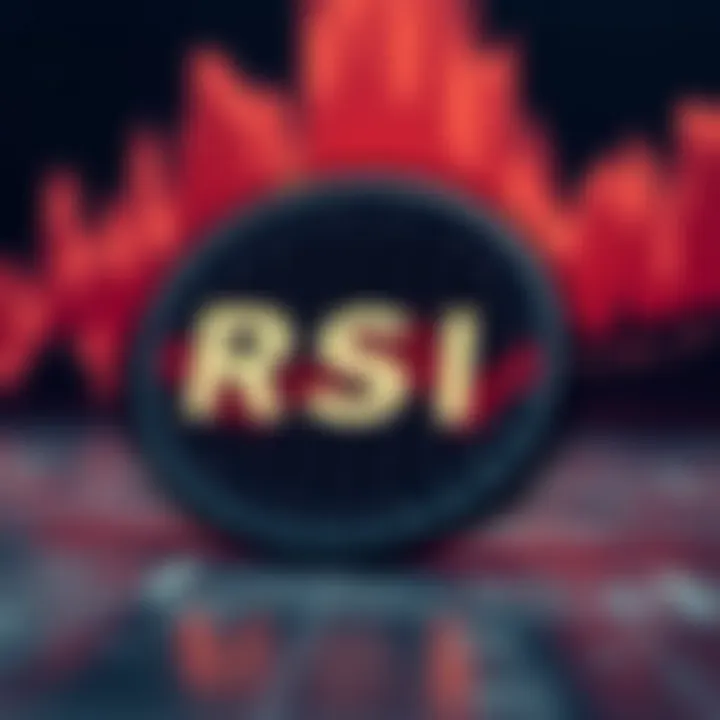 Calculation method for RSI depicted visually