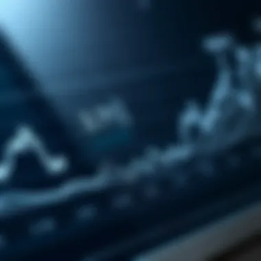 A detailed chart showcasing silver market trends over time