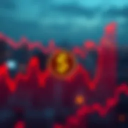 Graph depicting the volatility of Solacoin prices