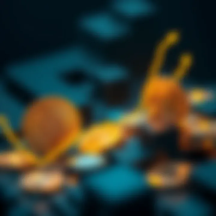 Graph illustrating the impact of stablecoins on the blockchain ecosystem