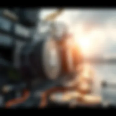 Visual depiction of the technology behind stream coins