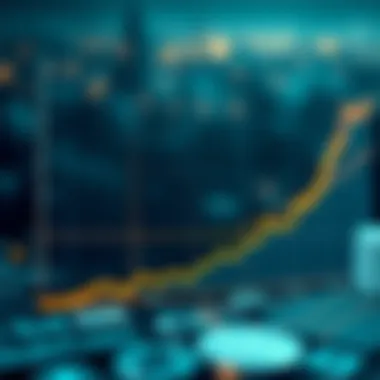 Graph depicting the growth of blockchain ecosystems