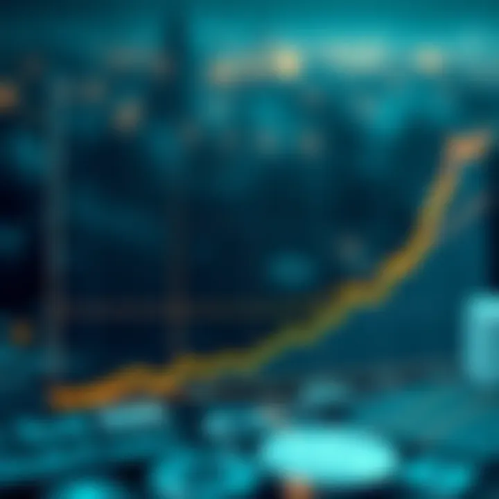 Graph depicting the growth of blockchain ecosystems