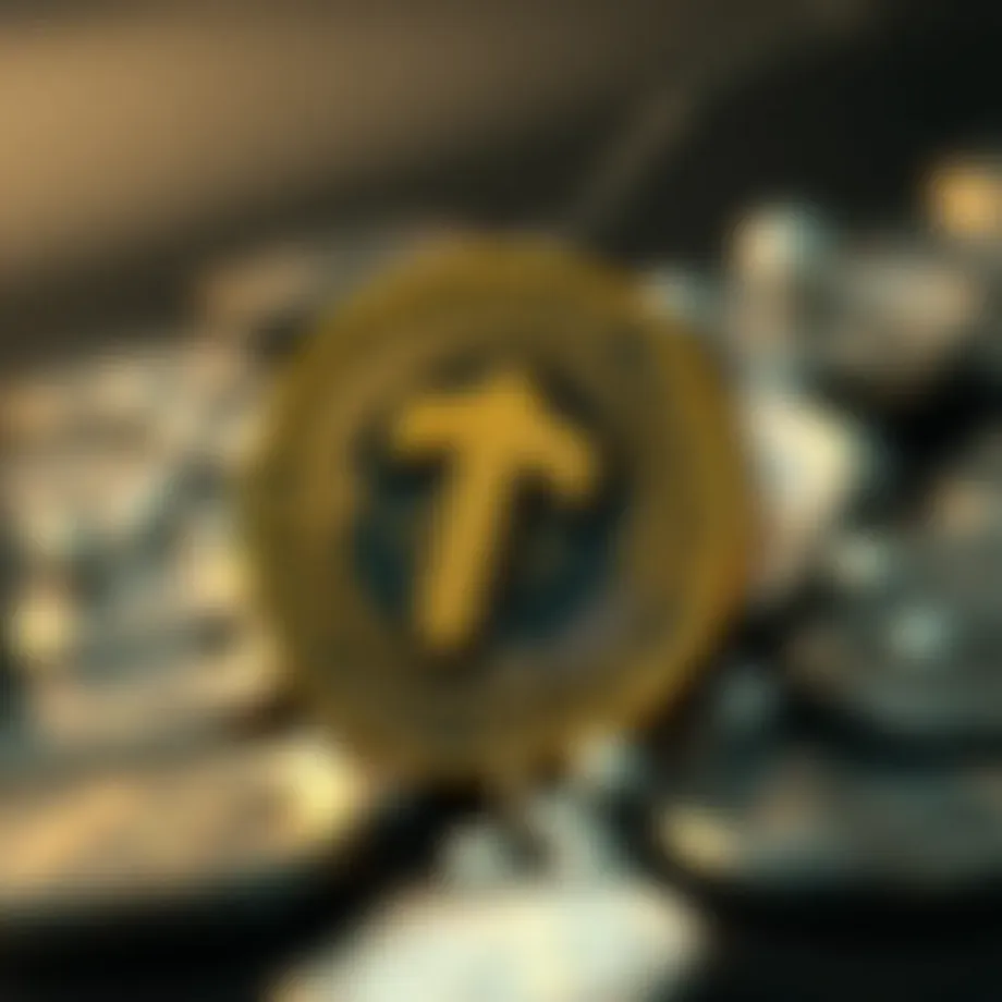 Conceptual representation of decentralized finance