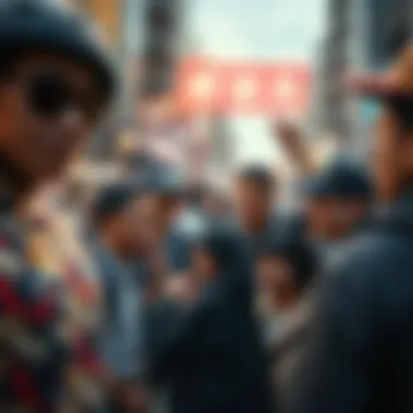 Visual depiction of diverse power dynamics in communities