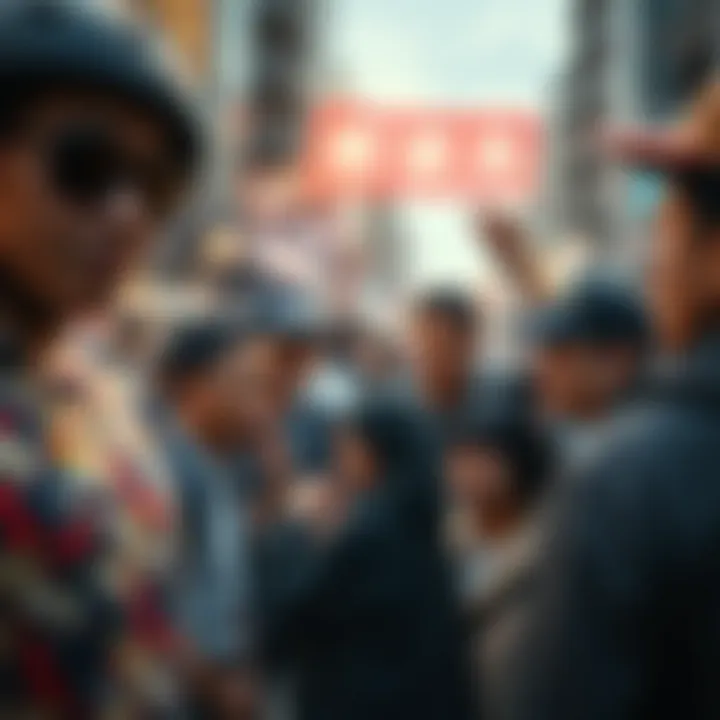 Visual depiction of diverse power dynamics in communities