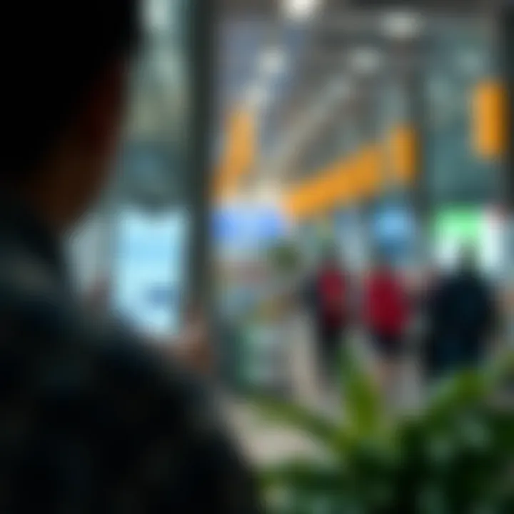 User experience interface of TPay application