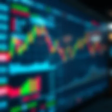 An innovative trading platform interface on a digital screen