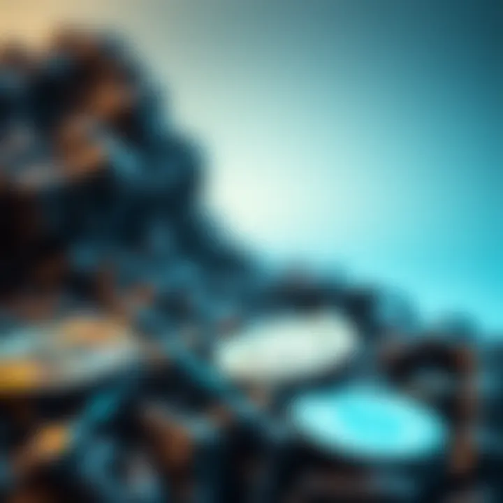 Visual representation of investment potential in cryptocurrencies