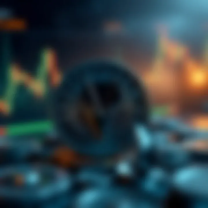 Market trend analysis for Ultron Coin with rising charts