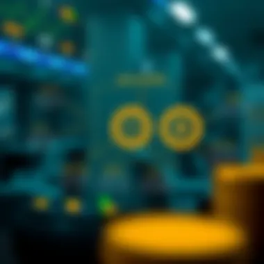 Diagram explaining the trading mechanism on Uniswap