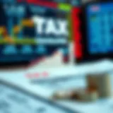 Visual representation of tax calculation for US stocks