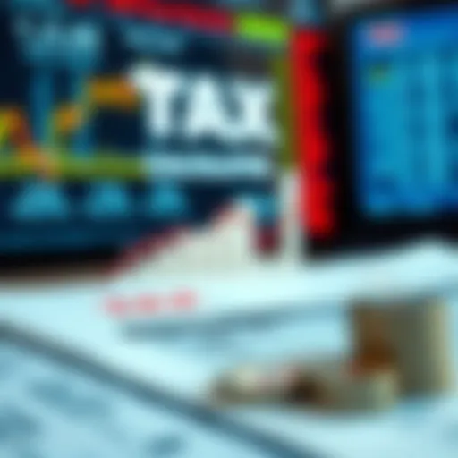 Visual representation of tax calculation for US stocks