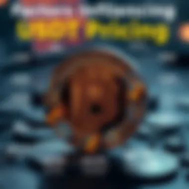 Infographic illustrating factors affecting USDT pricing