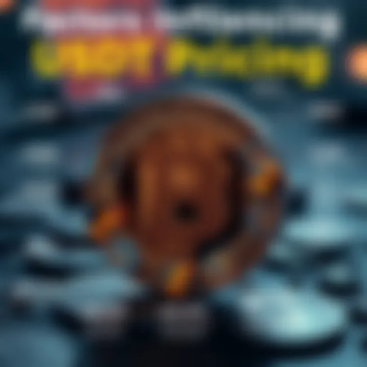 Infographic illustrating factors affecting USDT pricing