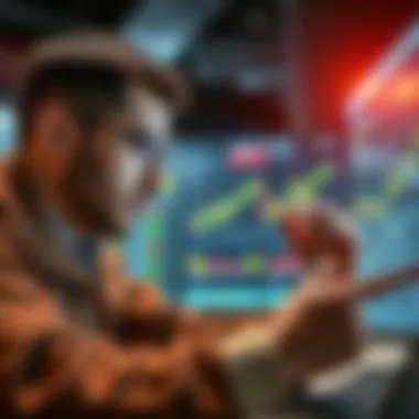 User navigating through Suiscan tools for investment strategies