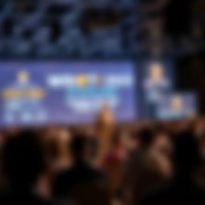 A keynote speaker presenting at WSOT 2023