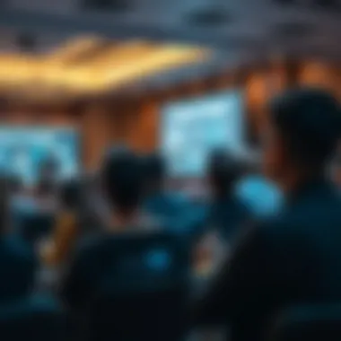 Audience engaged in a panel discussion